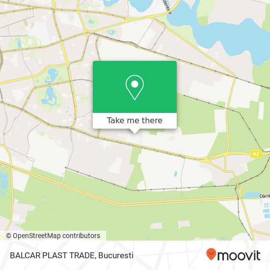 BALCAR PLAST  TRADE map
