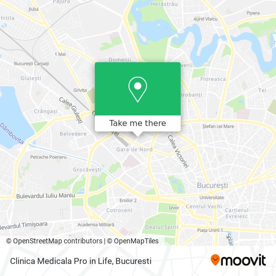 Clinica Medicala Pro in Life map