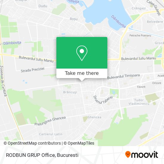 RODBUN GRUP Office map