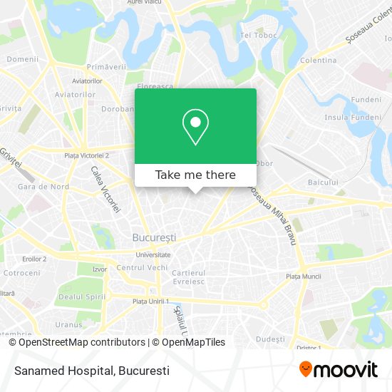 Sanamed Hospital map