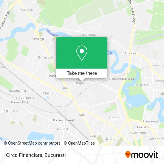 Circa Financiara map