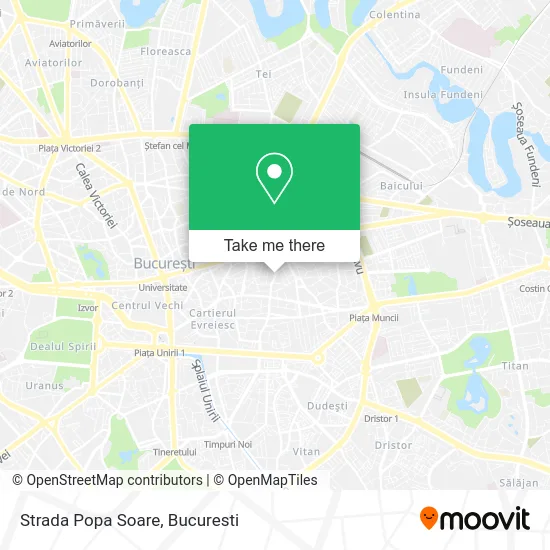 Strada Popa Soare map