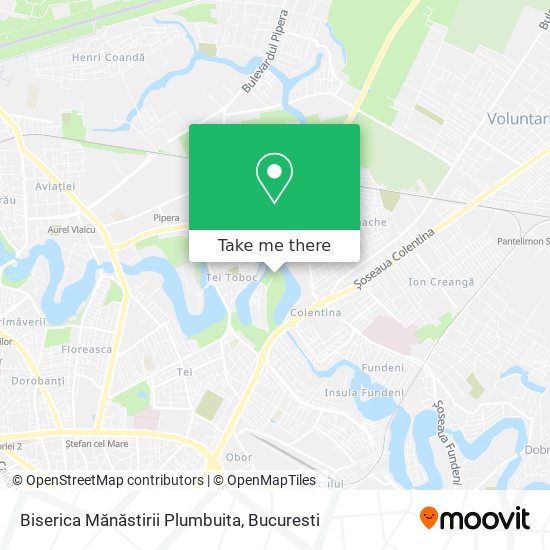 Biserica Mănăstirii Plumbuita map