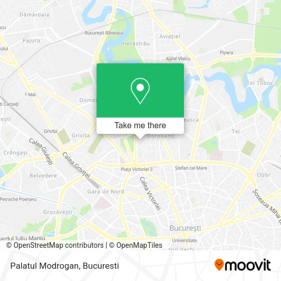 Palatul Modrogan map