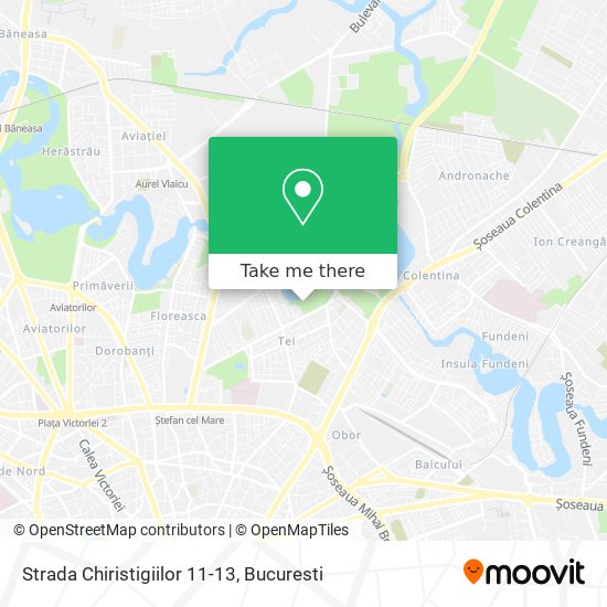Strada Chiristigiilor 11-13 map