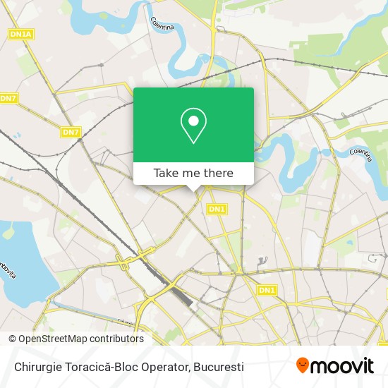 Chirurgie Toracică-Bloc Operator map