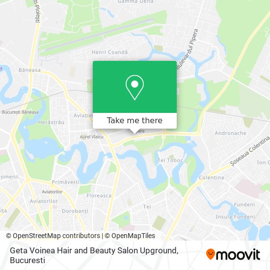 Geta Voinea Hair and Beauty Salon Upground map