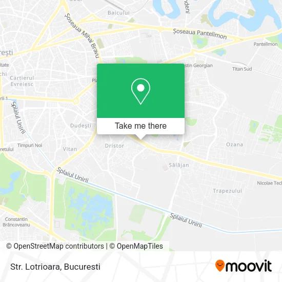 Str. Lotrioara map