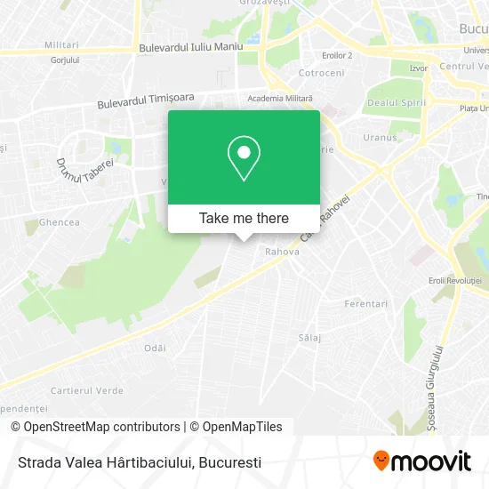 Strada Valea Hârtibaciului map