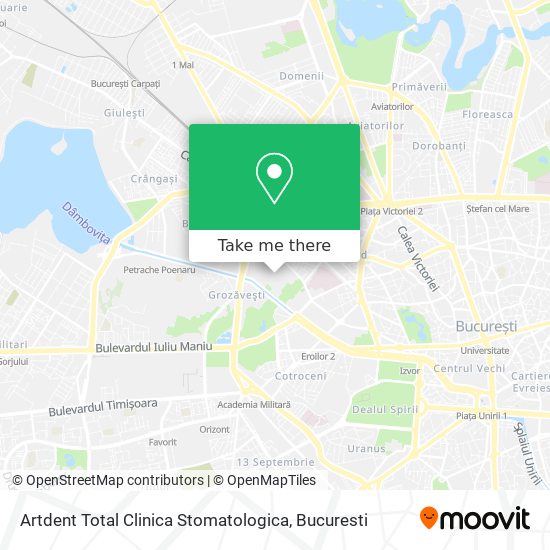 Artdent Total Clinica Stomatologica map