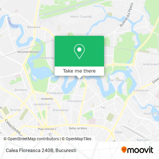 Calea Floreasca 240B map