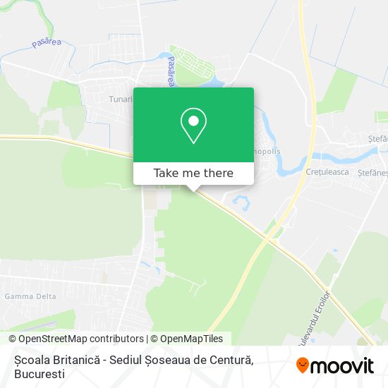 Școala Britanică - Sediul Șoseaua de Centură map