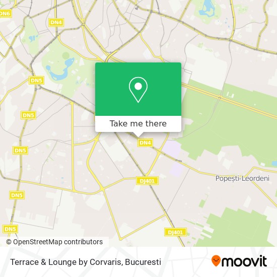 Terrace & Lounge by Corvaris map