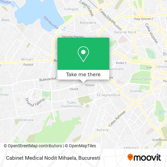 Cabinet Medical Nodit Mihaela map