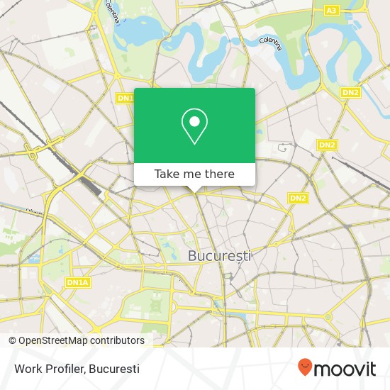 Work Profiler map