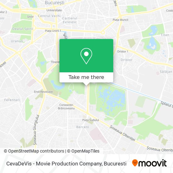 CevaDeVis - Movie Production Company map