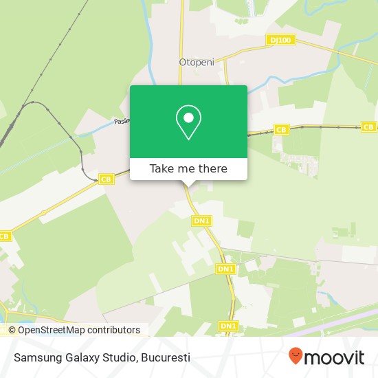 Samsung Galaxy Studio map