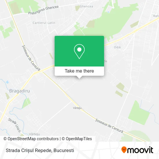 Strada Crișul Repede map