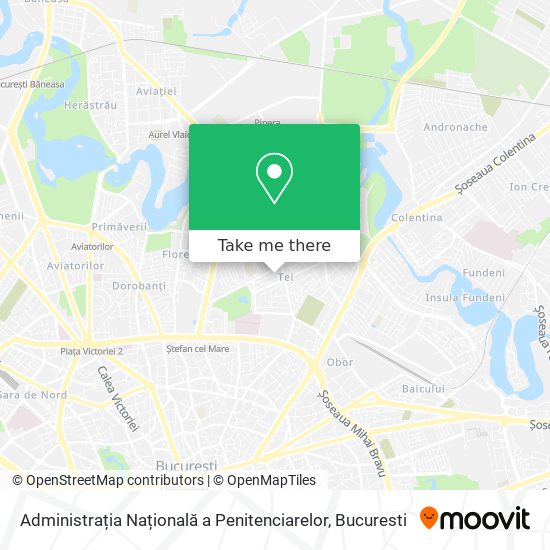 Administrația Națională a Penitenciarelor map