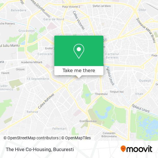 The Hive Co-Housing map