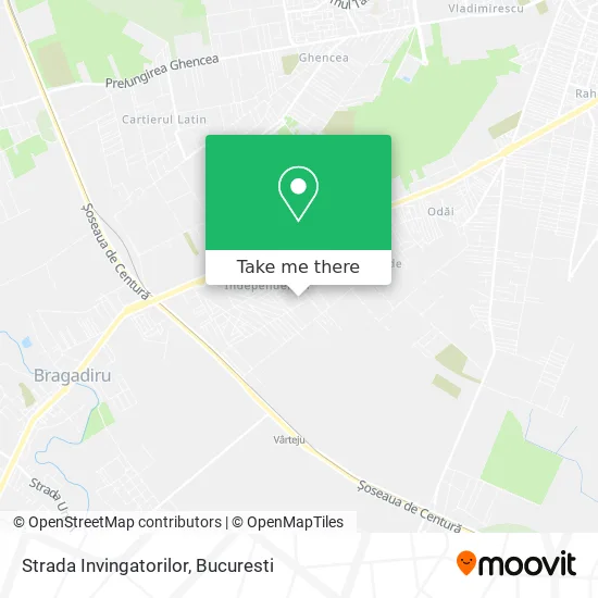 Strada Invingatorilor map