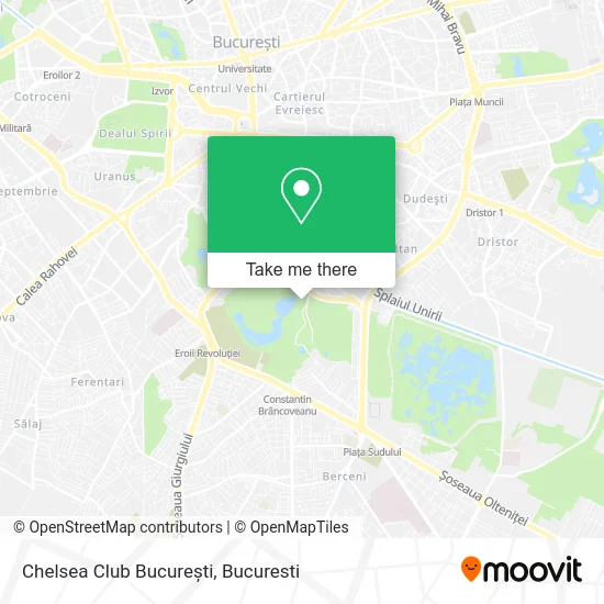 Chelsea Club București map