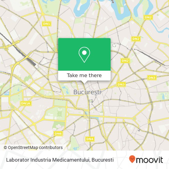 Laborator Industria Medicamentului map