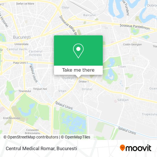 Centrul Medical Romar map