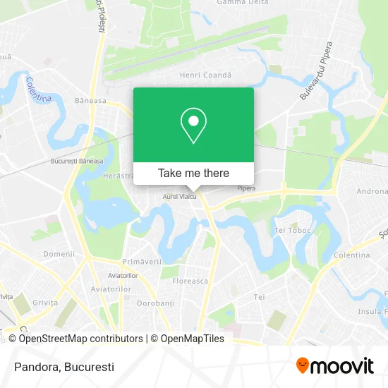 Pandora map