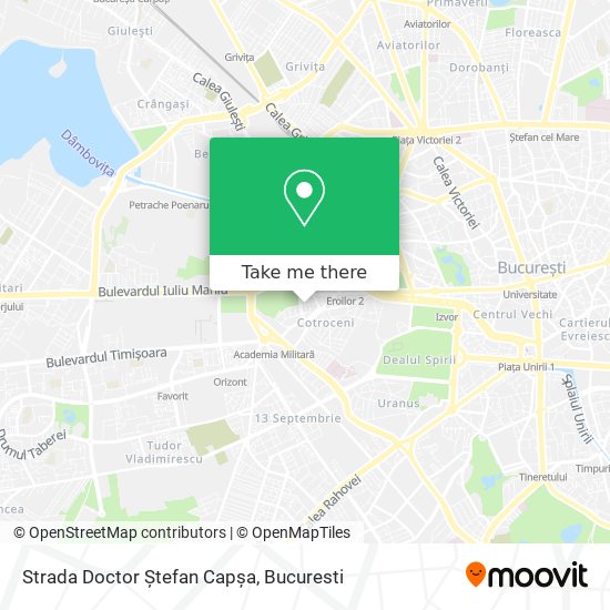 Strada Doctor Ștefan Capșa map