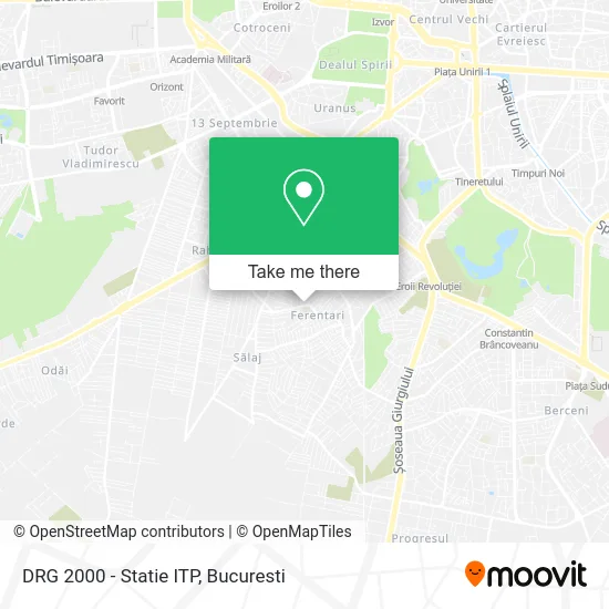 DRG 2000 - Statie ITP map