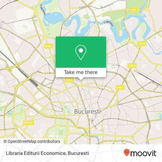Libraria Editurii Economice map