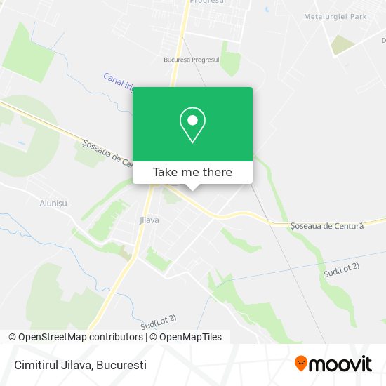Cimitirul Jilava map