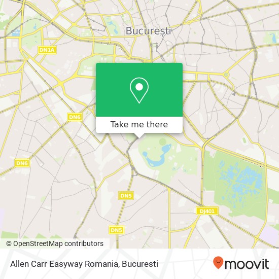 Allen Carr Easyway Romania map