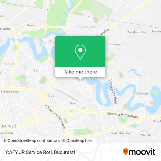 CAFY JR Service Roti map