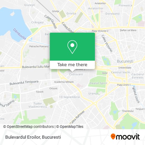 Bulevardul Eroilor map