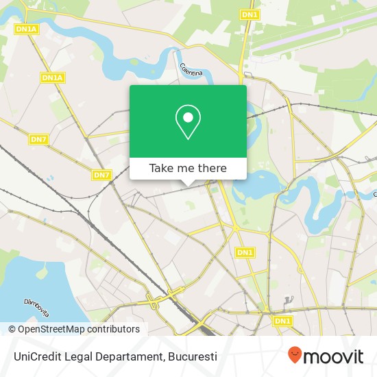 UniCredit Legal Departament map
