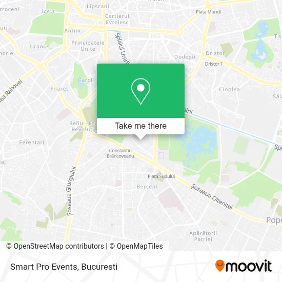 Smart Pro Events map