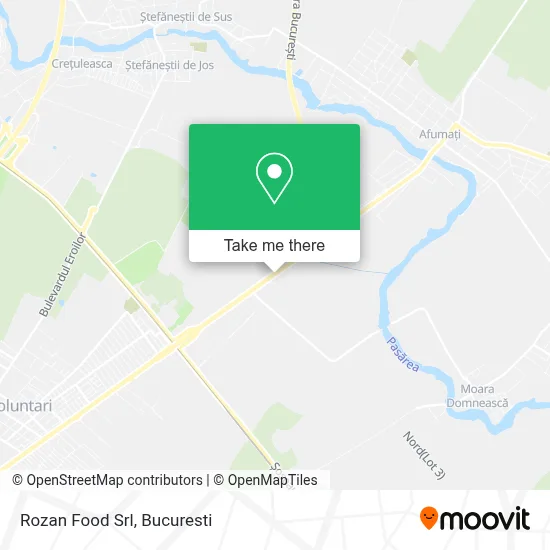 Rozan Food Srl map