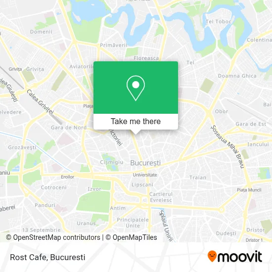 Rost Cafe map