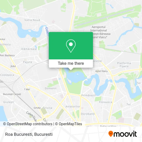 Roa Bucuresti map