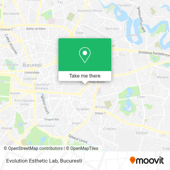 Evolution Esthetic Lab map