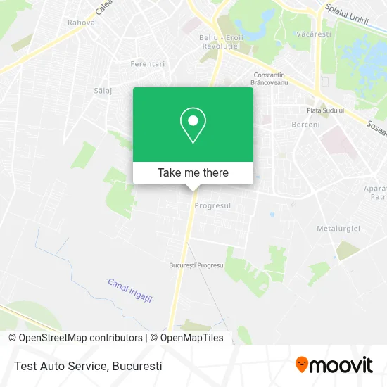Test Auto Service map
