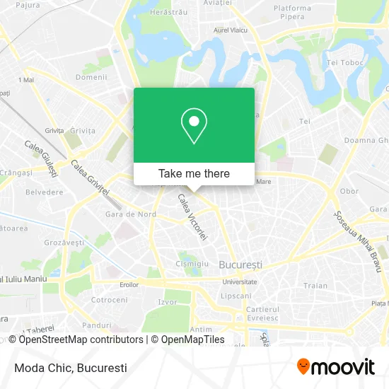 Moda Chic map
