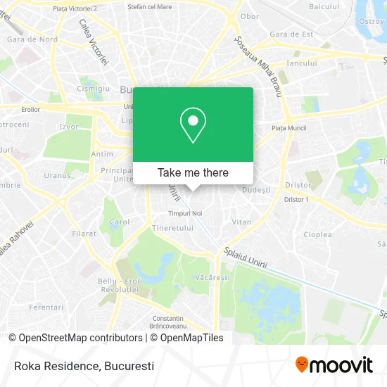 Roka Residence map