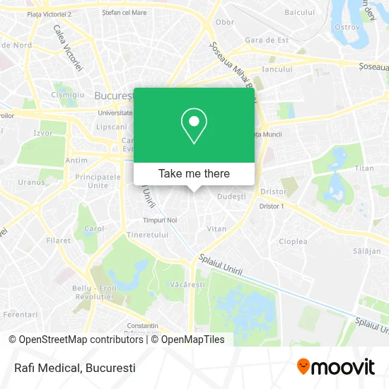 Rafi Medical map
