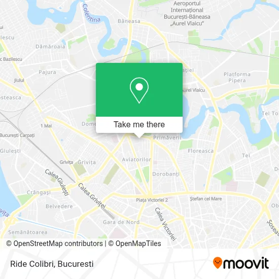Ride Colibri map