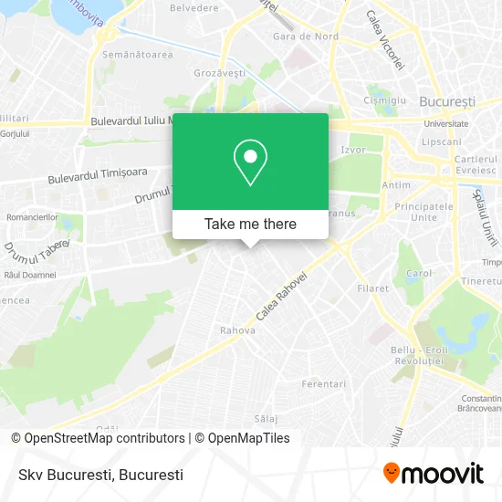 Skv Bucuresti map