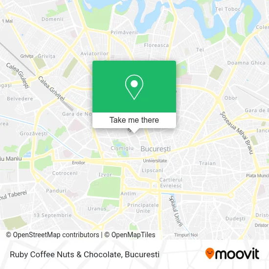 Ruby Coffee Nuts & Chocolate map