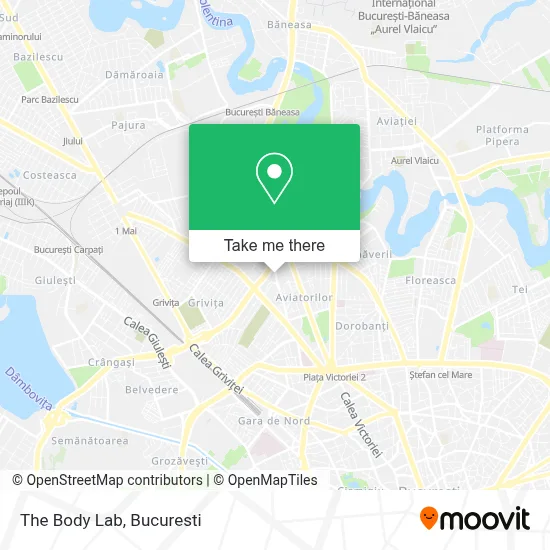 The Body Lab map